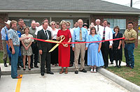 Ribbon cutting